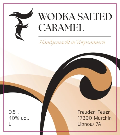 Wodka Salted Caramel 0,5 l