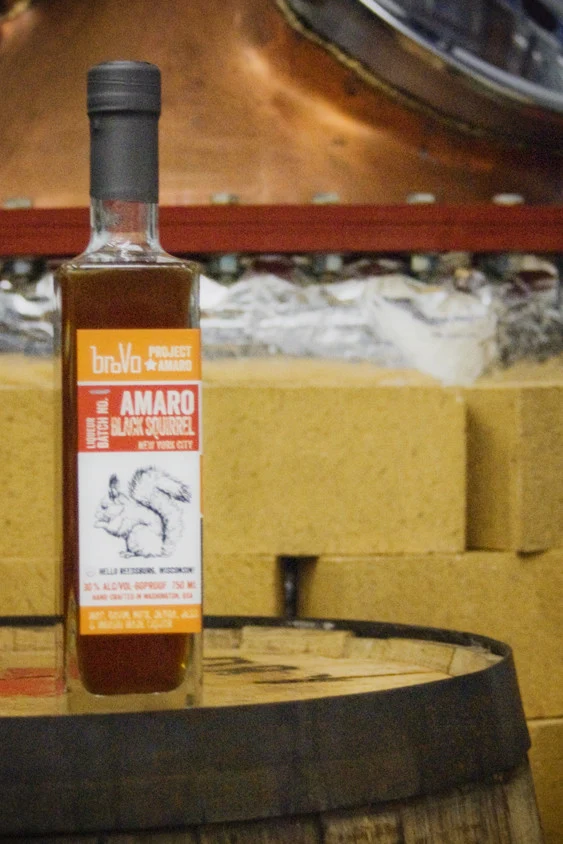 Amaro Black Squirrel by Brian Bartels NYC