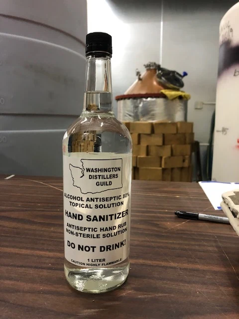 Hand Sanitizer- liter bottle